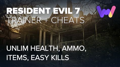 resident evil 7 cheats